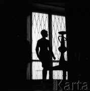 Lata 60., Polska.
Modelka i aktorka Teresa Tuszyńska.
Fot. Irena Jarosińska, zbiory Ośrodka KARTA