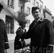 1959, Warszawa, Polska.
Plan zdjęciowy do filmu 