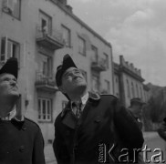 1959, Warszawa, Polska.
Plan zdjęciowy do filmu 