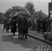 1959, Warszawa, Polska.
Plan zdjęciowy do filmu 