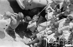 1959, Warszawa, Polska.
Plan zdjęciowy do filmu 