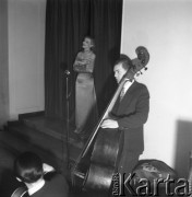 Lata 50., Warszawa, Polska.
Kabaret 