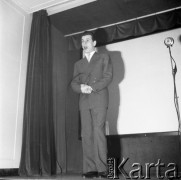 Lata 50., Warszawa, Polska.
Kabaret 