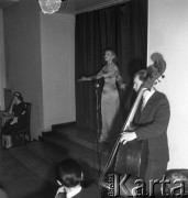 Lata 50., Warszawa, Polska.
Kabaret 