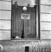 Lata 50., Warszawa, Polska.
Bar mleczny 