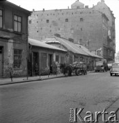 Lata 50., Warszawa, Polska.
Ulica Mokotowska.
Fot. Irena Jarosińska, zbiory Ośrodka KARTA