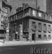 Lata 50., Warszawa, Polska.
Ulica Bracka.
Fot. Irena Jarosińska, zbiory Ośrodka KARTA