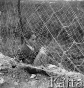 Lata 50., Kazimierz Dolny, Polska.
Marek Jarosiński - syn fotografki Ireny Jarosińskiej.
Fot. Irena Jarosińska, zbiory Ośrodka KARTA