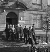 Lata 50., Warszawa, Polska.
Zasadnicza Szkoła Budowlana nr 2 Centralnego Urzędu Szkolenia Zawodowego.
Fot. Irena Jarosińska, zbiory Ośrodka KARTA
