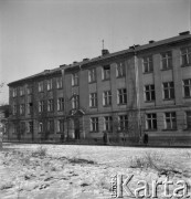 Lata 50., Warszawa, Polska.
Zasadnicza Szkoła Budowlana nr 2 Centralnego Urzędu Szkolenia Zawodowego.
Fot. Irena Jarosińska, zbiory Ośrodka KARTA