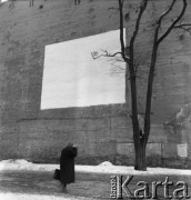 Lata 50., Warszawa, Polska.
Ulica Piękna.
Fot. Irena Jarosińska, zbiory Ośrodka KARTA