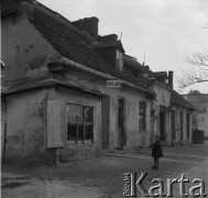 Lata 50., Warszawa, Polska.
Dom przy ulicy Belwederskiej 48 (przy wylocie ulicy Sulkiewicza).
Fot. Irena Jarosińska, zbiory Ośrodka KARTA