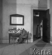 Lata 50., Warszawa, Polska.
Kościół św. Aleksandra na Placu Trzech Krzyży.
Fot. Irena Jarosińska, zbiory Ośrodka KARTA