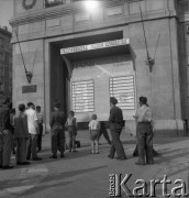 Lata 50., Warszawa, Polska.
Plac Konstytucji.
Fot. Irena Jarosińska, zbiory Ośrodka KARTA
