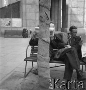 Lata 50., Warszawa, Polska.
Plac Konstytucji.
Fot. Irena Jarosińska, zbiory Ośrodka KARTA