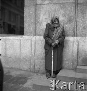 Lata 50., Warszawa, Polska.
Plac Konstytucji.
Fot. Irena Jarosińska, zbiory Ośrodka KARTA