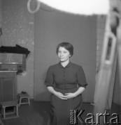 Lata 50., Polska.
Jadwiga Kukułka.
Fot. Irena Jarosińska, zbiory Ośrodka KARTA