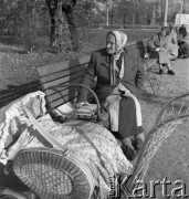 Lata 50., Warszawa, Polska.
Centralny Park Kultury na Powiślu.
Fot. Irena Jarosińska, zbiory Ośrodka KARTA