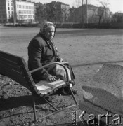 Lata 50., Warszawa, Polska.
Centralny Park Kultury na Powiślu.
Fot. Irena Jarosińska, zbiory Ośrodka KARTA
