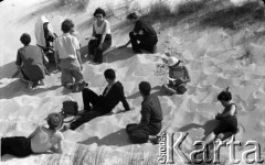 1959, Łeba, Polska.
Plan filmowy 