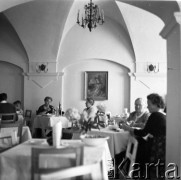 1959, Kazimierz Dolny, Polska.
Dom Architekta SARP na ulicy Rynek 20.
Fot. Irena Jarosińska, zbiory Ośrodka KARTA