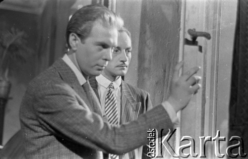 1959, Warszawa, Polska.
Plan zdjęciowy do filmu 