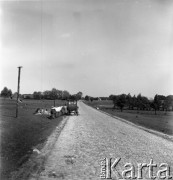 1958, Polska.
Tabor cygański.
Fot. Irena Jarosińska, zbiory Ośrodka KARTA