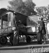 1958, Polska.
Cygański tabor.
Fot. Irena Jarosińska, zbiory Ośrodka Karta.