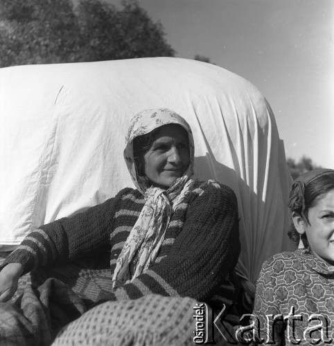 1958, Polska.
Cyganka.
Fot. Irena Jarosińska, zbiory Ośrodka Karta.