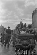 1959, Warszawa, Polska.
Plan zdjęciowy filmu 