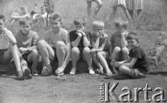 1959, Warszawa, Polska.
Plan zdjęciowy filmu 