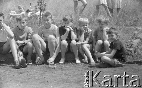 1959, Warszawa, Polska.
Plan zdjęciowy filmu 