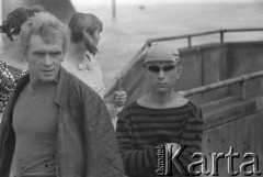 1959, Warszawa, Polska.
Plan zdjęciowy filmu 
