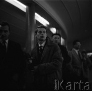 1960, Polska.
Aktor Stefan Friedmann.
Fot. Irena Jarosińska, zbiory Ośrodka KARTA