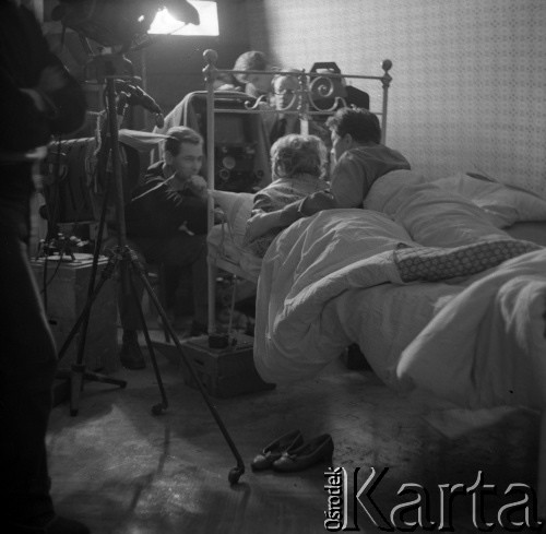 1960, Wrocław, Polska.
Plan zdjęciowy filmu 