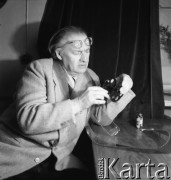 lata 50-te, Warszawa, Polska.
Fotografik Stanisław Zieliński
Fot. Irena Jarosińska, zbiory Ośrodka KARTA