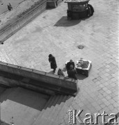 lata 50-te, Warszawa, Polska
Wybrzeże Kościuszkowskie przy moście Śląsko-Dąbrowskim
Fot. Irena Jarosińska, zbiory Ośrodka KARTA