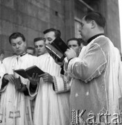 30.10.1955, Katowice, Polska.
Konsekracja Archikatedry Chrystusa Króla.
Fot. Irena Jarosińska, zbiory Ośrodka KARTA