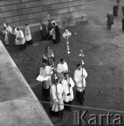 30.10.1955, Katowice, Polska.
Konsekracja Archikatedry Chrystusa Króla.
Fot. Irena Jarosińska, zbiory Ośrodka KARTA