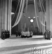 30.10.1955, Katowice, Polska.
Konsekracja Archikatedry Chrystusa Króla.
Fot. Irena Jarosińska, zbiory Ośrodka KARTA