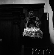 30.10.1955, Katowice, Polska.
Konsekracja Archikatedry Chrystusa Króla.
Fot. Irena Jarosińska, zbiory Ośrodka KARTA