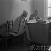 Lata 50. lub 60., Polska.
Aktorka Lucyna Winnicka.
Fot. Irena Jarosińska, zbiory Ośrodka KARTA