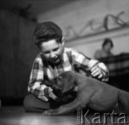 Lata 60., Warszawa, Polska.
Aktor Ludwik Halicz.
Fot. Irena Jarosińska, zbiory Ośrodka KARTA