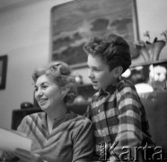 Lata 60., Warszawa, Polska.
Aktor Ludwik Halicz.
Fot. Irena Jarosińska, zbiory Ośrodka KARTA
