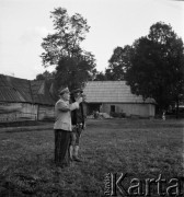 1960, Polska.
Plan zdjęciowy do filmu 