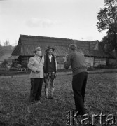 1960, Polska.
Plan zdjęciowy do filmu 