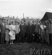 1960, Polska.
Plan zdjęciowy do filmu 