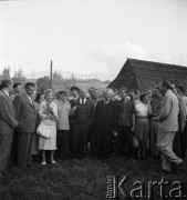 1960, Polska.
Plan zdjęciowy do filmu 