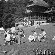 1960, Zakopane, Polska.
Plan zdjęciowy do filmu 