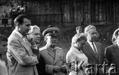1960, Polska.
Plan zdjęciowy do filmu 